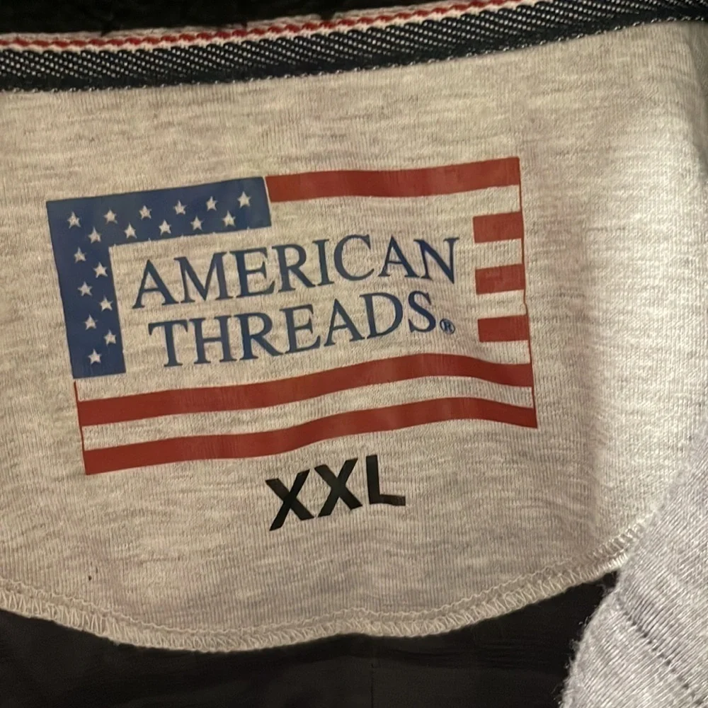 𝅺NWT Men’s American Threads Sweater Jacket.